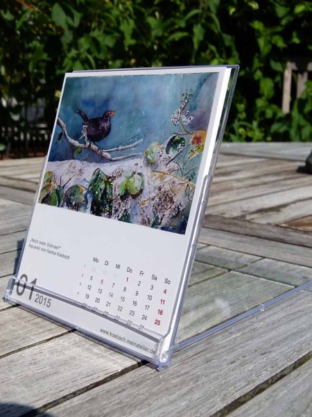 Kalender 2017 mit einer Auswahl unserer Aquarelle