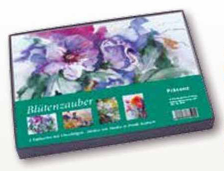 Kunstkarten-Box "Blütenzauber"