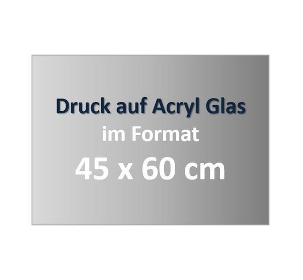 Druck auf Acrylglas im Format 45 x 60 x 0,3 cm